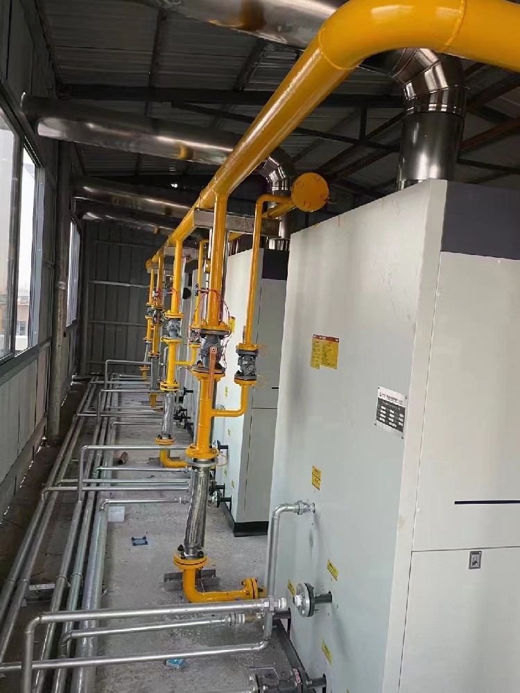 多臺全預混蒸汽發生器應用于化工行業